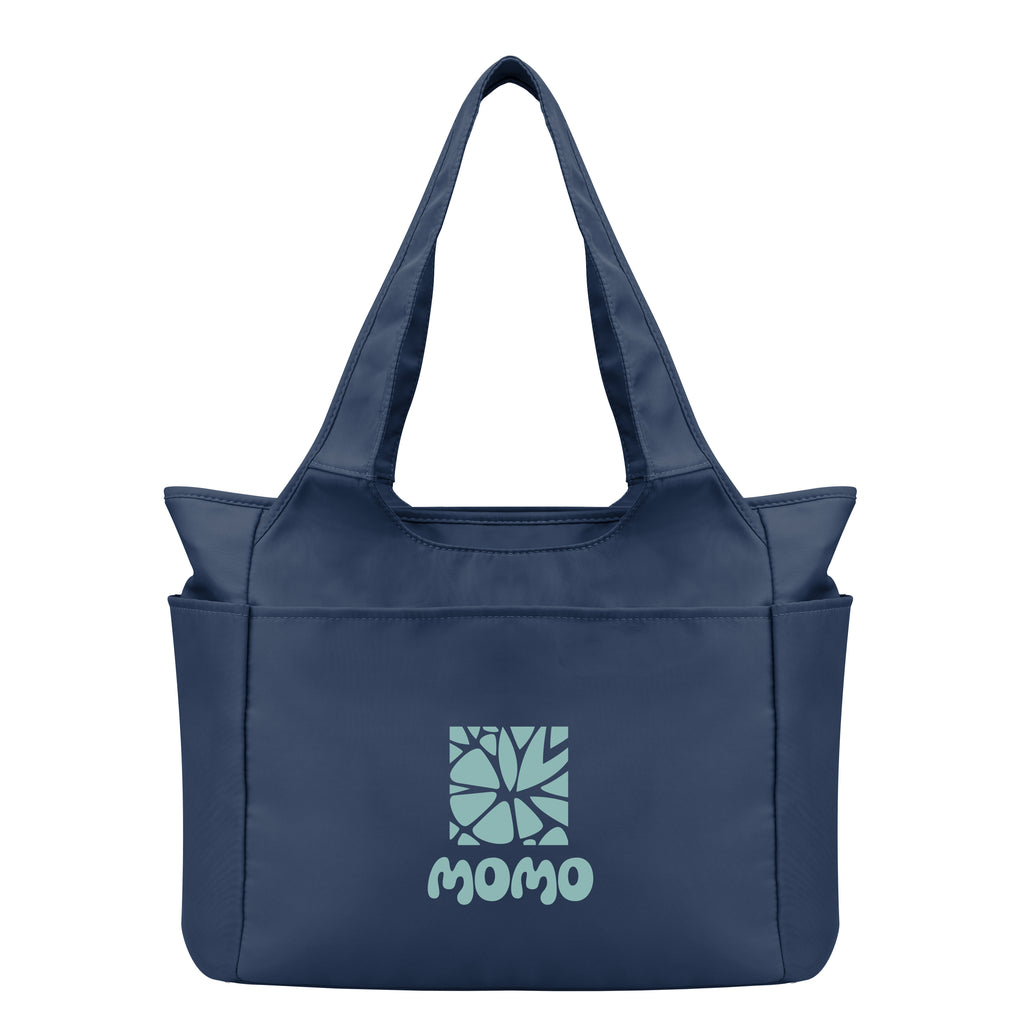 Anywhere Convention Tote Bag for Laptops - Navy - Silk Screen