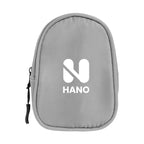 Anywhere Pouch with Carabiner, Recycled PET - Gray - Silk Screen