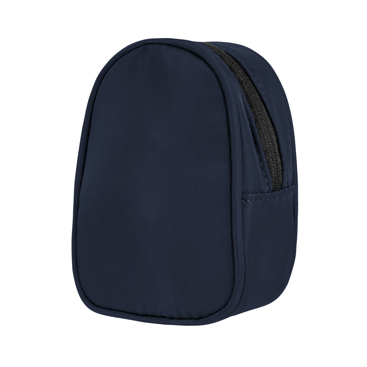 Anywhere Pouch with Carabiner, Recycled PET - Navy - Angle