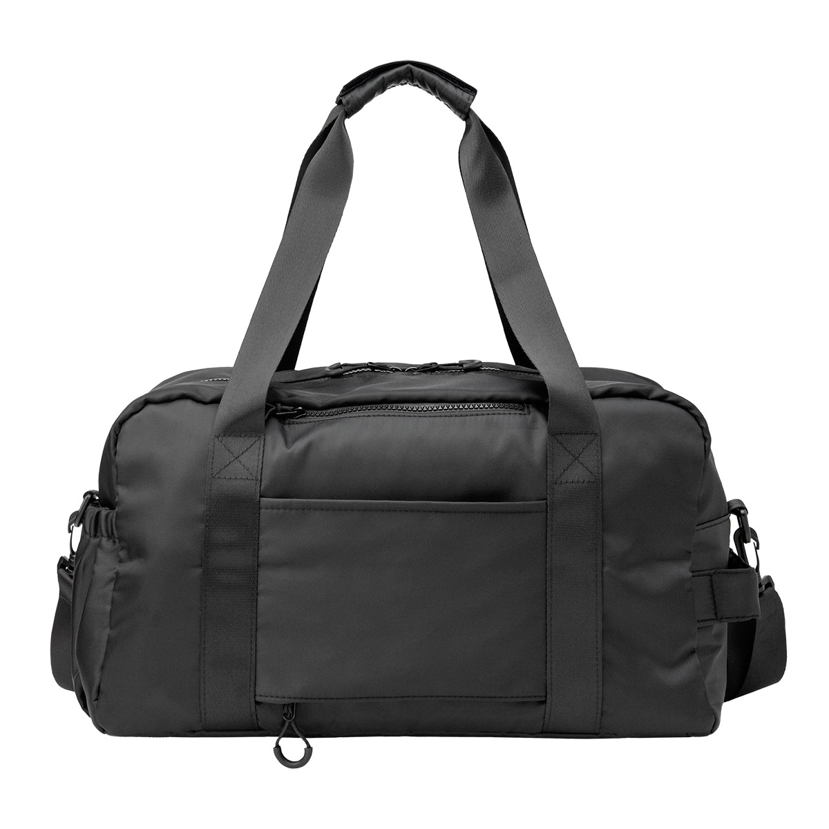 Anywhere Sport Duffel Bag and Backpack - Black - Back