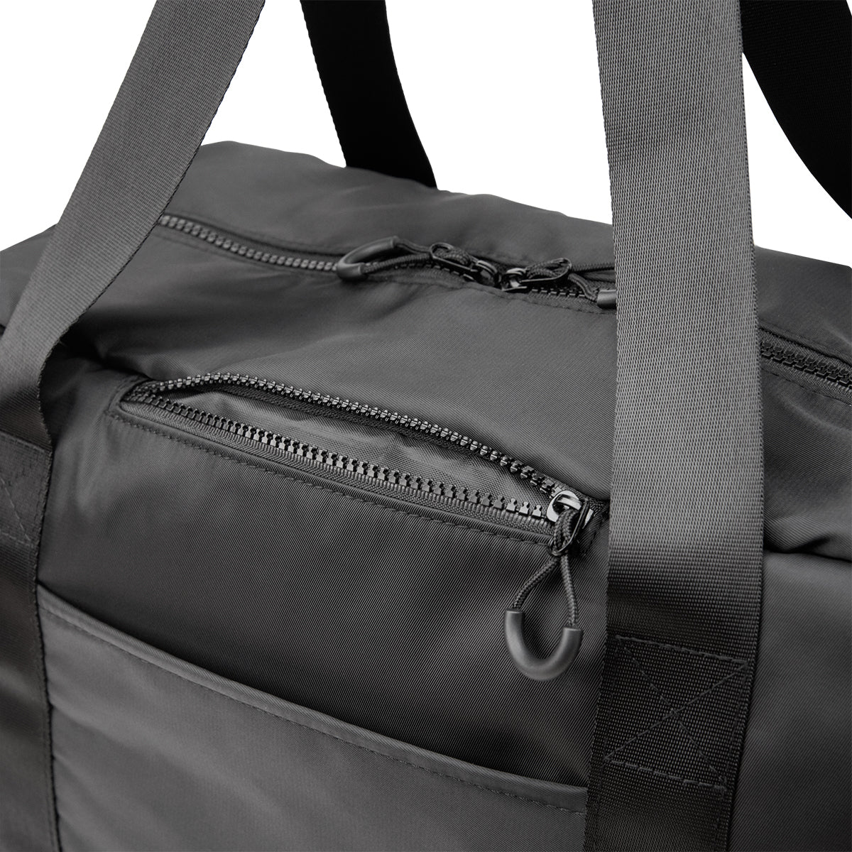 Anywhere Sport Duffel Bag and Backpack - Black - Back_Pocket