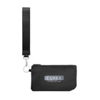 Anywhere Wristlet Pouch in Recycled PET - Black - Colorbrite