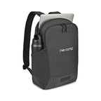 Apex Recycled Laptop Backpack, 15 Inch Transfer - Black - View 2