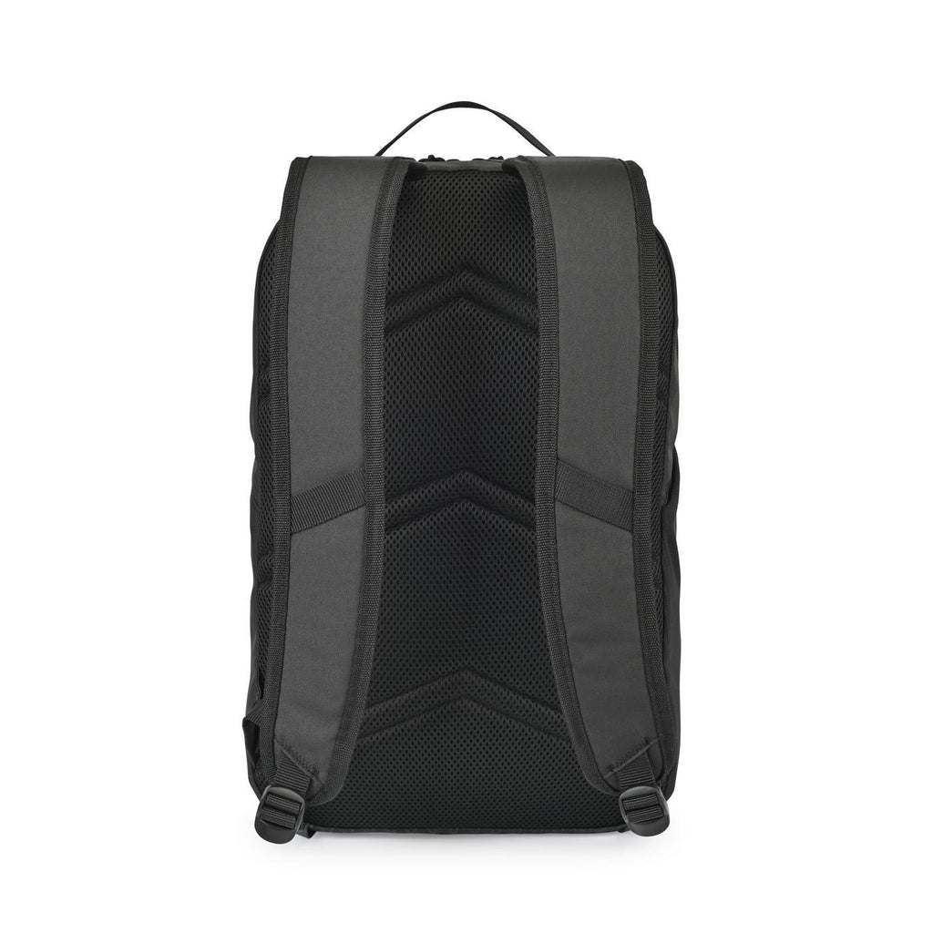 Apex Recycled Laptop Backpack, 15 Inch Transfer - Black - View 4