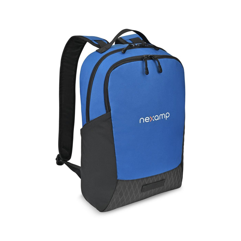 Apex Recycled Laptop Backpack, 15 Inch Transfer - Royal Blue - View 3