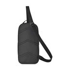 Apex Recycled Sling Bag with Webbing Loop Transfer - Black - View 3