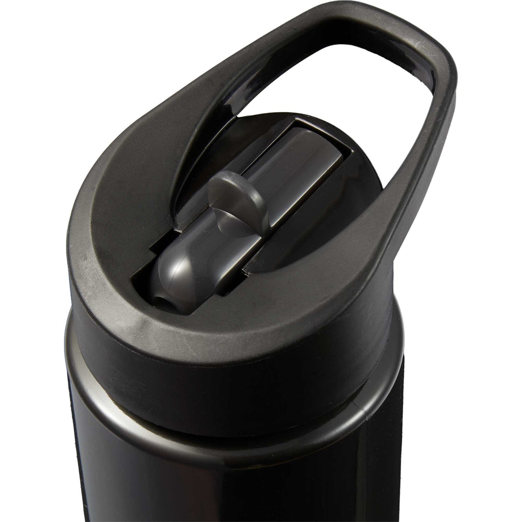 Arctic Zone Metalike Straw Bottle in Tritan Renew, 28 oz Full Color - Black - Detail 2