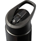 Arctic Zone Metalike Straw Bottle in Tritan Renew, 28 oz Full Color - Black - Detail 2