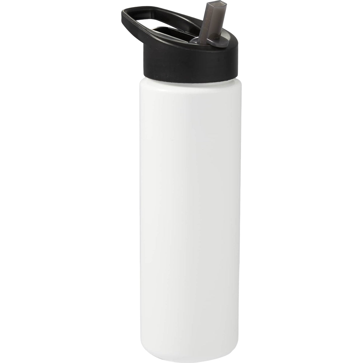 Arctic Zone Metalike Straw Bottle in Tritan Renew, 28 oz Full Color - White - Right Angle