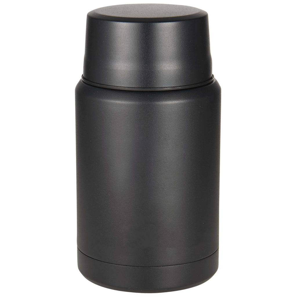 Arctic Zone Titan Copper Insulated Food Jar with Folding Spoon Full Color - Black - Back