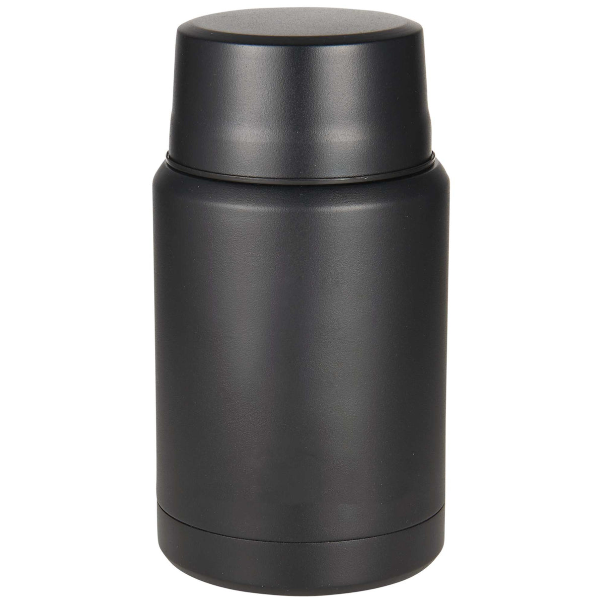 Arctic Zone Titan Copper Insulated Food Jar with Folding Spoon Full Color - Black - Back