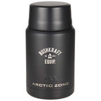 Arctic Zone Titan Copper Insulated Food Jar with Folding Spoon Full Color - Black - Front