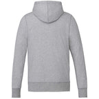 Argus Eco Fleece Full Zip Hoodie for Men Transfer - Heather Grey - Back