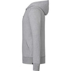 Argus Eco Fleece Full Zip Hoodie for Men Transfer - Heather Grey - Left Side
