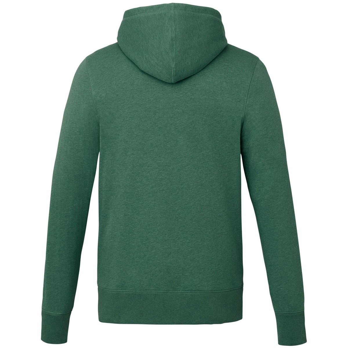Argus Eco Fleece Full Zip Hoodie for Men Transfer - Juniper Heather - Back