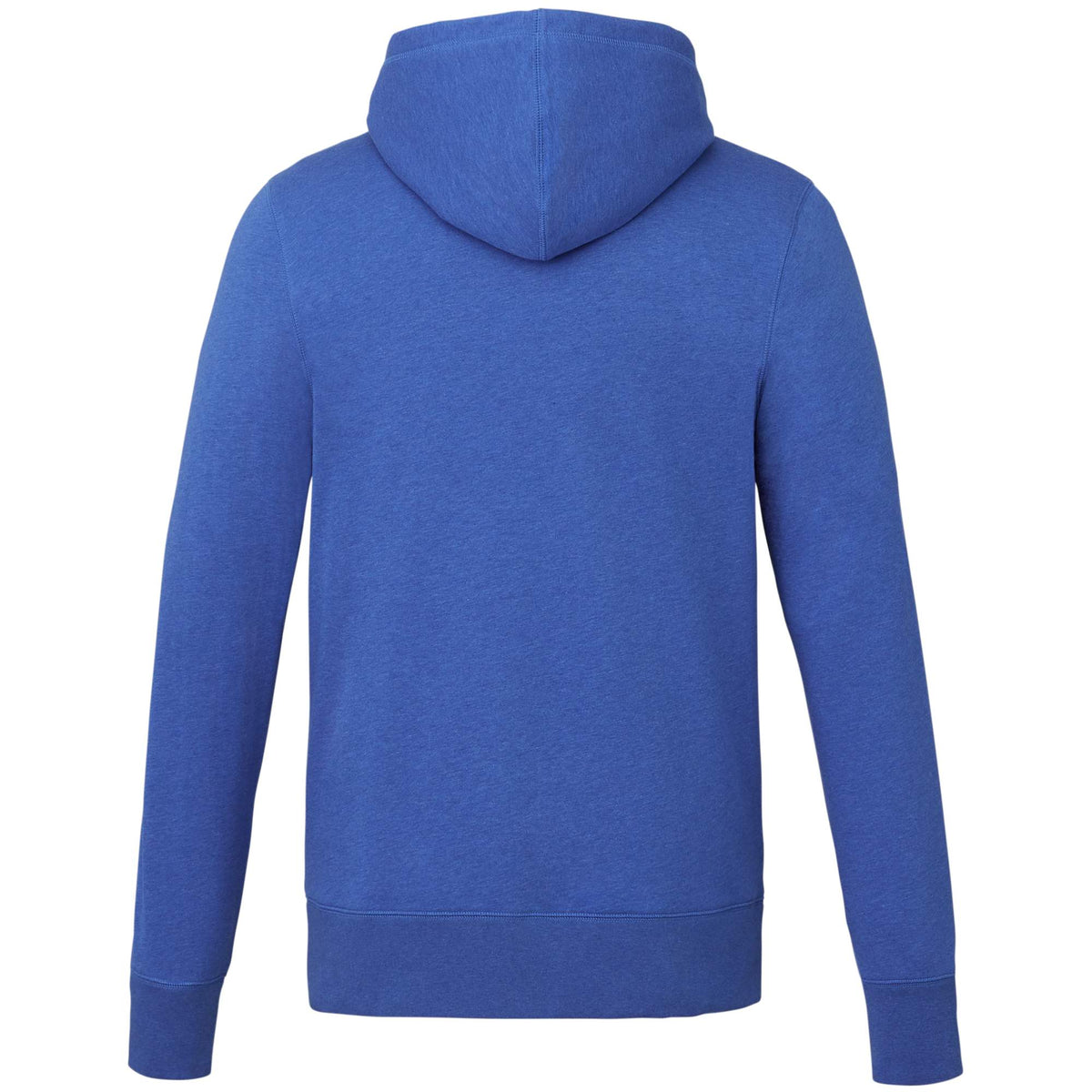 Argus Eco Fleece Full Zip Hoodie for Men Transfer - New Royal Heather - Back