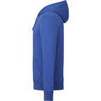 Argus Eco Fleece Full Zip Hoodie for Men Transfer - New Royal Heather - Left Side