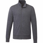 Argus Eco Fleece Full Zip Jacket for Men Transfer - Heather Dark Charcoal - Front