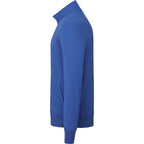 Argus Eco Fleece Full Zip Jacket for Men Transfer - New Royal Heather - Left Side
