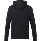 Argus Eco Fleece Pullover Hoodie for Men Embroidery - Black - Back