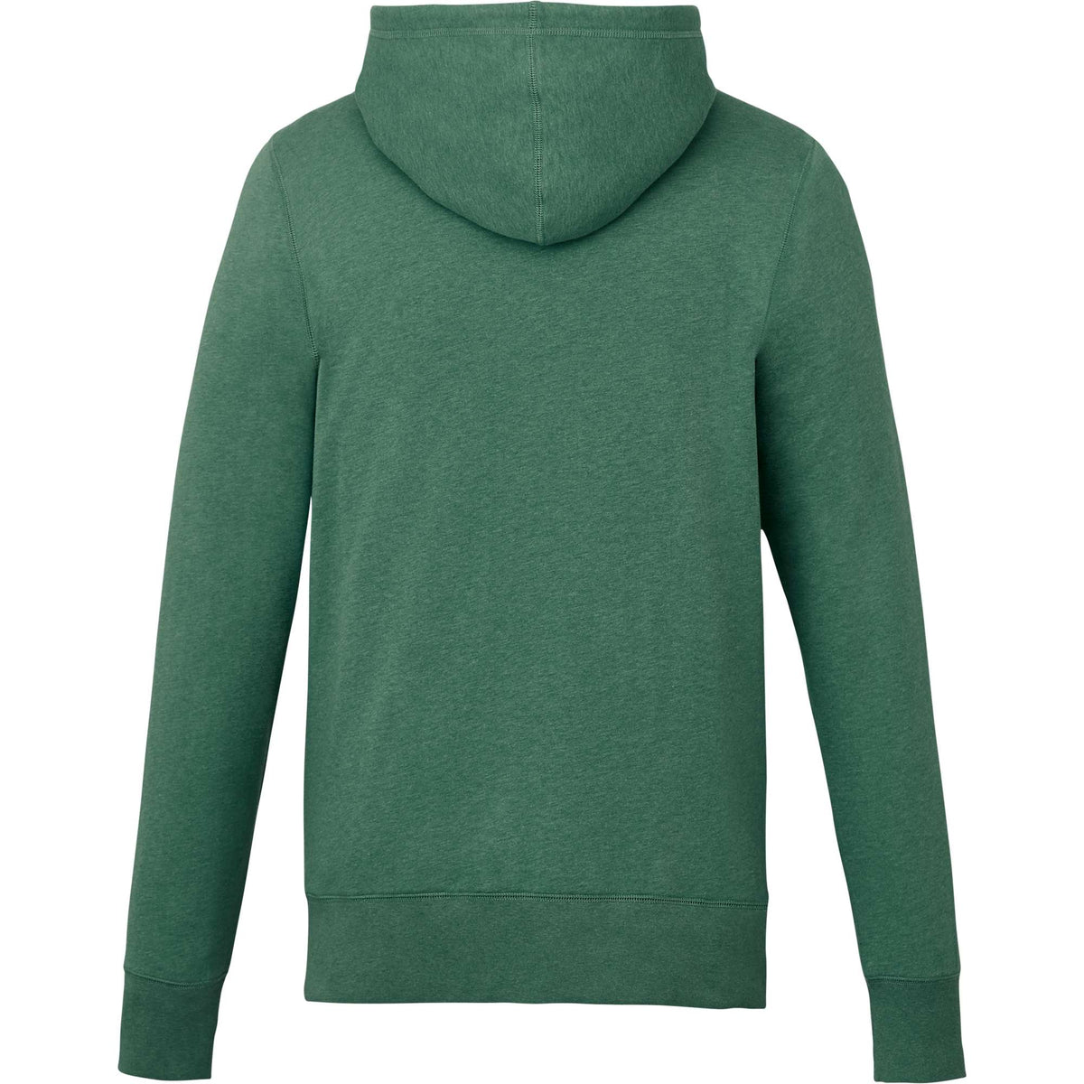 Argus Eco Fleece Pullover Hoodie for Men Embroidery - Juniper Heather - Back