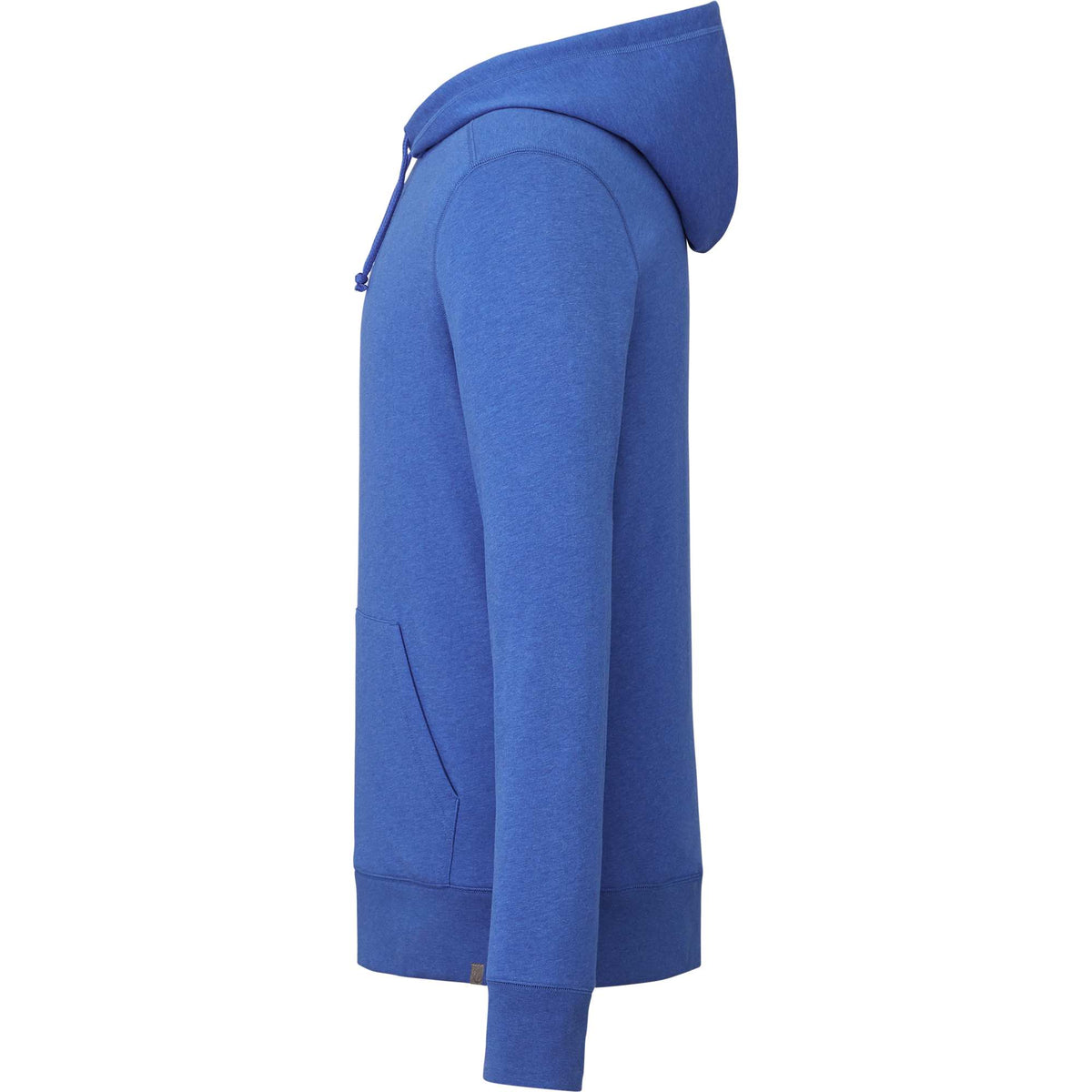 Argus Eco Fleece Pullover Hoodie for Men Embroidery - New Royal Heather - Left Side