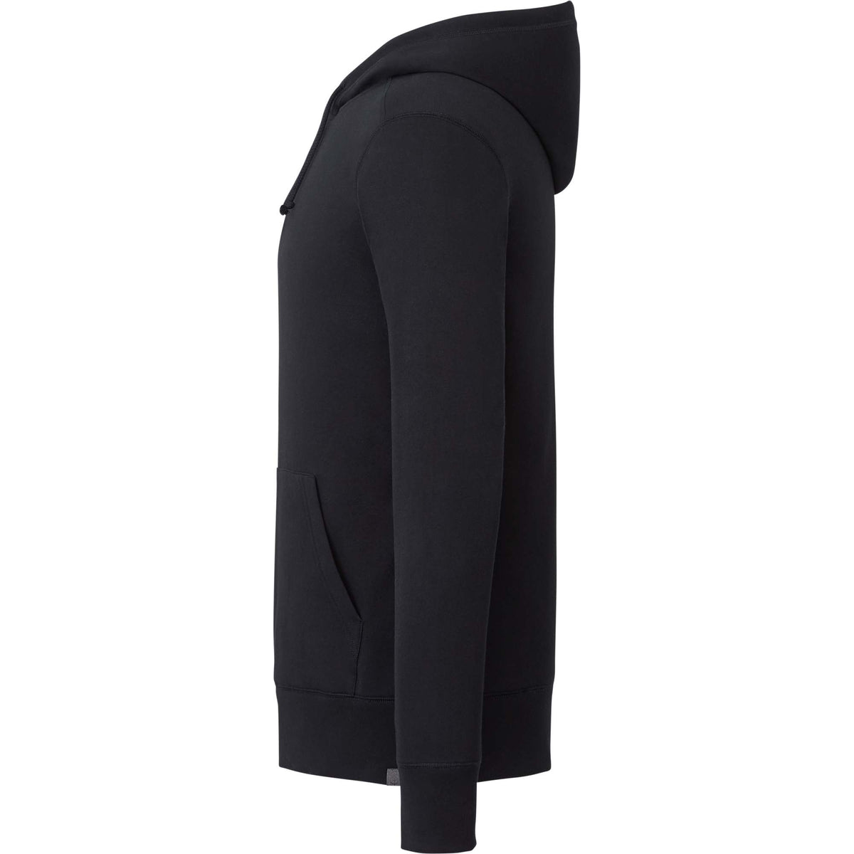 Argus Eco Fleece Pullover Hoodie for Men Transfer - Black - Left Side