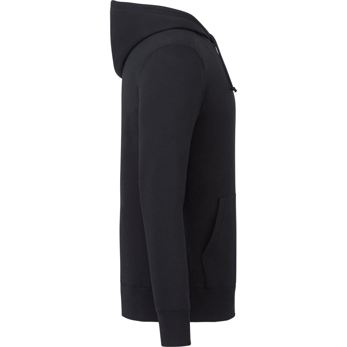 Argus Eco Fleece Pullover Hoodie for Men Transfer - Black - Right Side