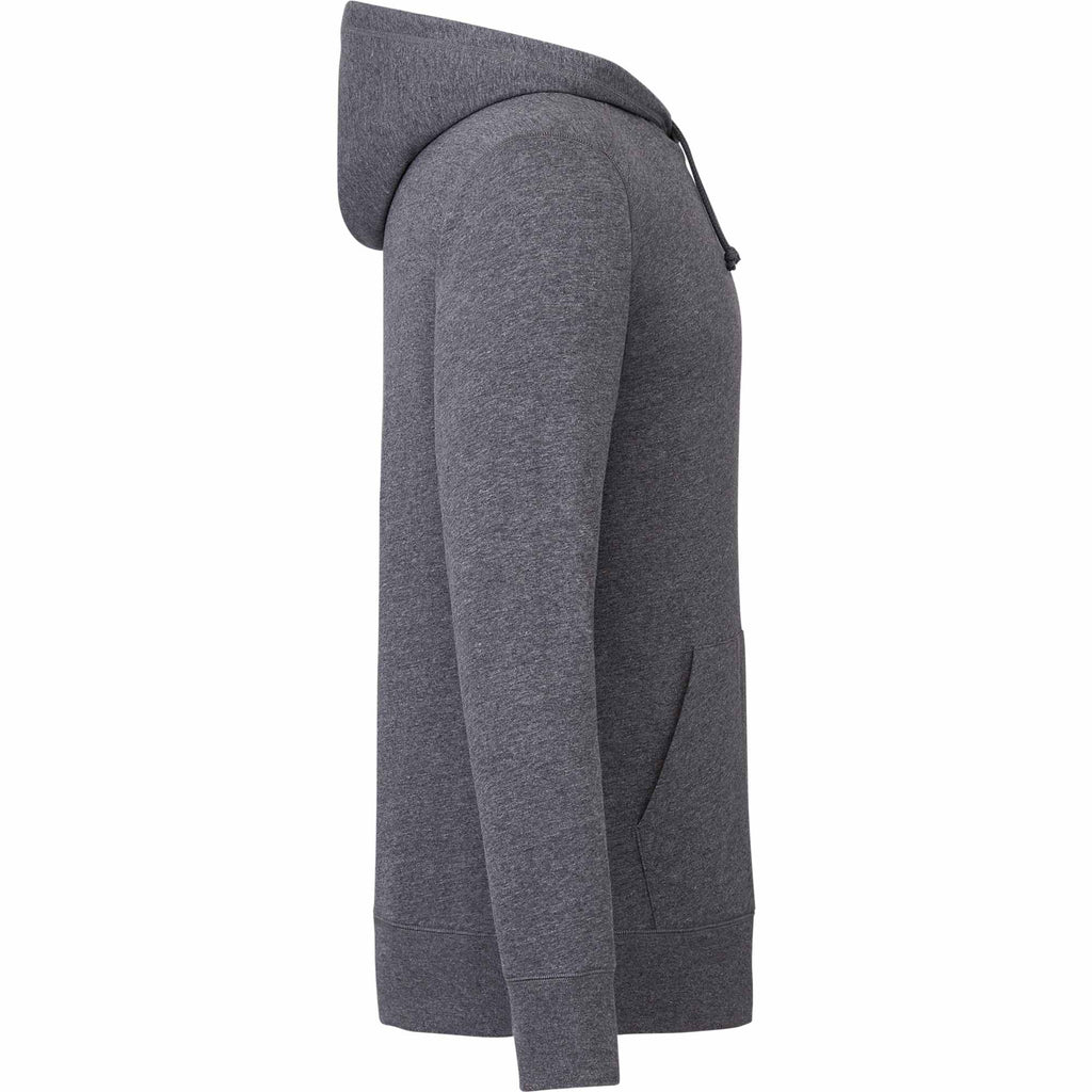 Argus Eco Fleece Pullover Hoodie for Men Transfer - Heather Dark Charcoal - Right Side