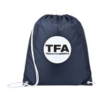 Arlo Recycled Drawstring Backpack Transfer - Navy - View 1