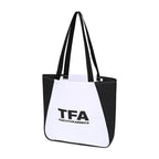 Arlo Recycled Tote Bag with Pen Loop Embroidery - Black - View 3