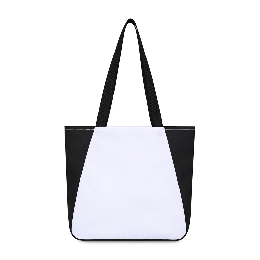 Arlo Recycled Tote Bag with Pen Loop Embroidery - Black - View 5
