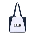Arlo Recycled Tote Bag with Pen Loop Embroidery - Navy - View 1