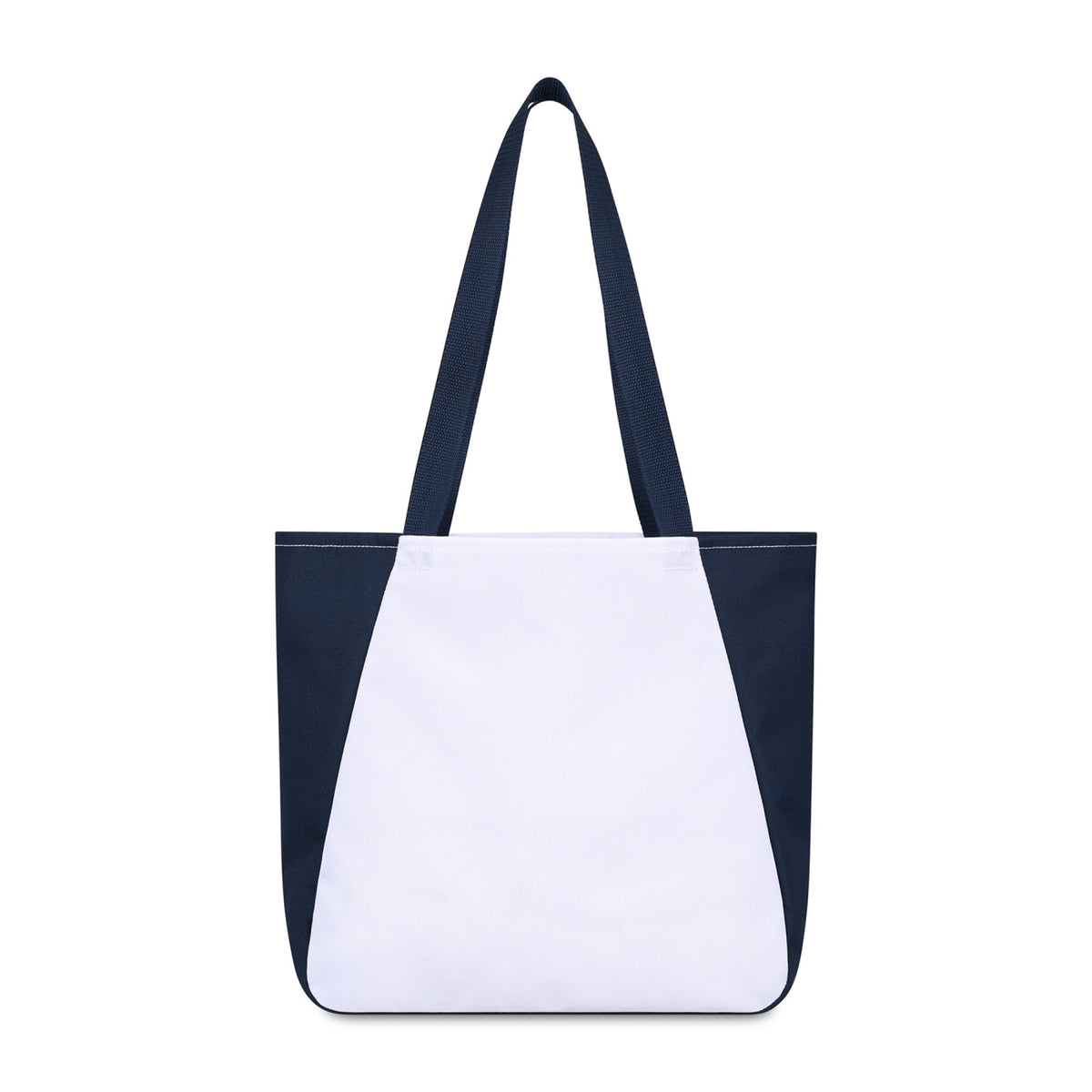 Arlo Recycled Tote Bag with Pen Loop Embroidery - Navy - View 3