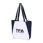 Arlo Recycled Tote Bag with Pen Loop Embroidery - Navy - View 4