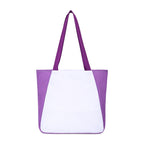Arlo Recycled Tote Bag with Pen Loop Embroidery - Purple - View 4