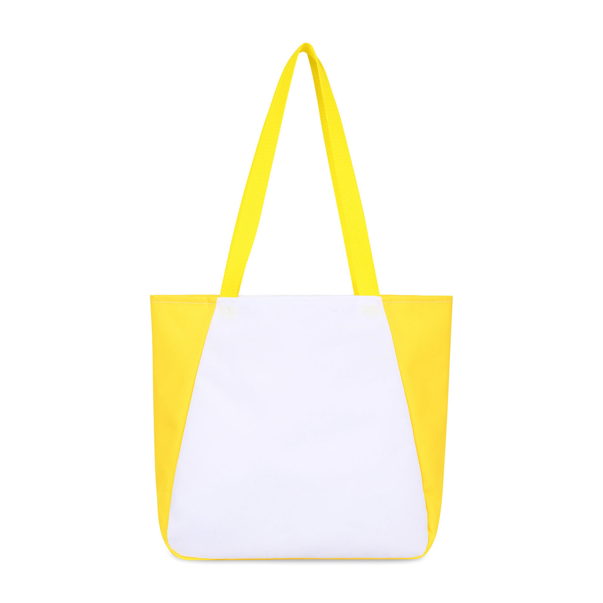 Arlo Recycled Tote Bag with Pen Loop Embroidery - Yellow - View 4