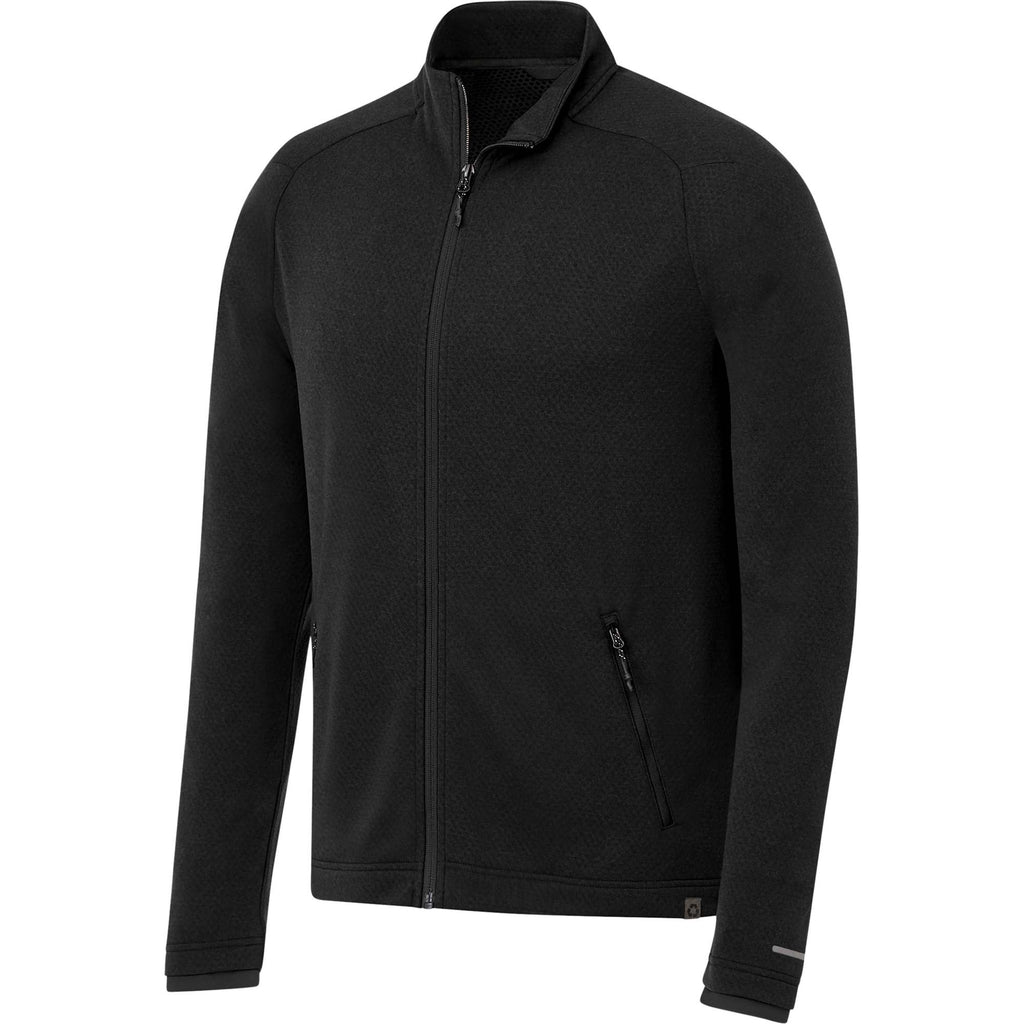 Asgard Eco Knit Full Zip Jacket for Men Transfer - Black - Right Angle