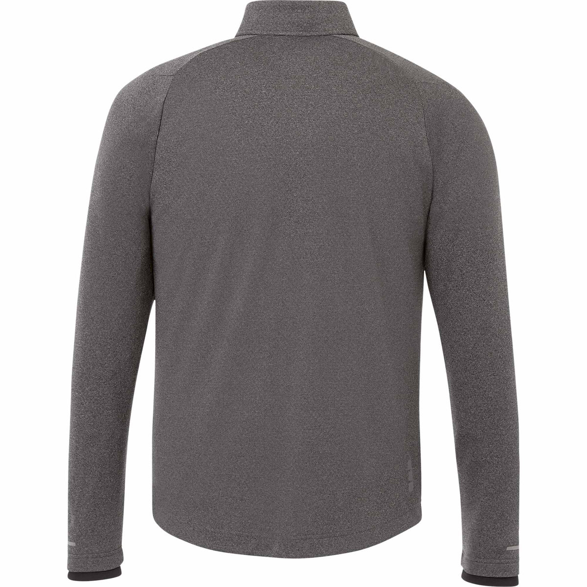 Asgard Eco Knit Full Zip Jacket for Men Transfer - Heather Dark Charcoal - Back