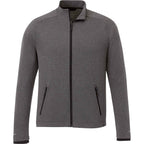 Asgard Eco Knit Full Zip Jacket for Men Transfer - Heather Dark Charcoal - Front
