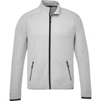 Asgard Eco Knit Full Zip Jacket for Men Transfer - Silver Heather - Front 2