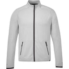 Asgard Eco Knit Full Zip Jacket for Men Transfer - Silver Heather - Front