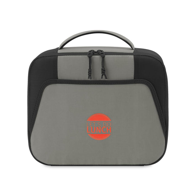 Aspen Recycled Slim Lunch Box Cooler, 9 Cans Embroidery