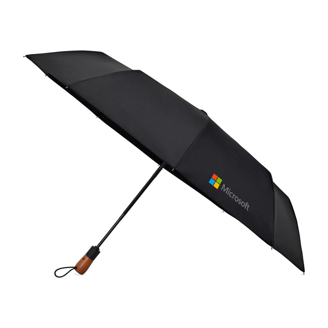 Auto Open and Close Folding Umbrella, 46 Inch Full Color