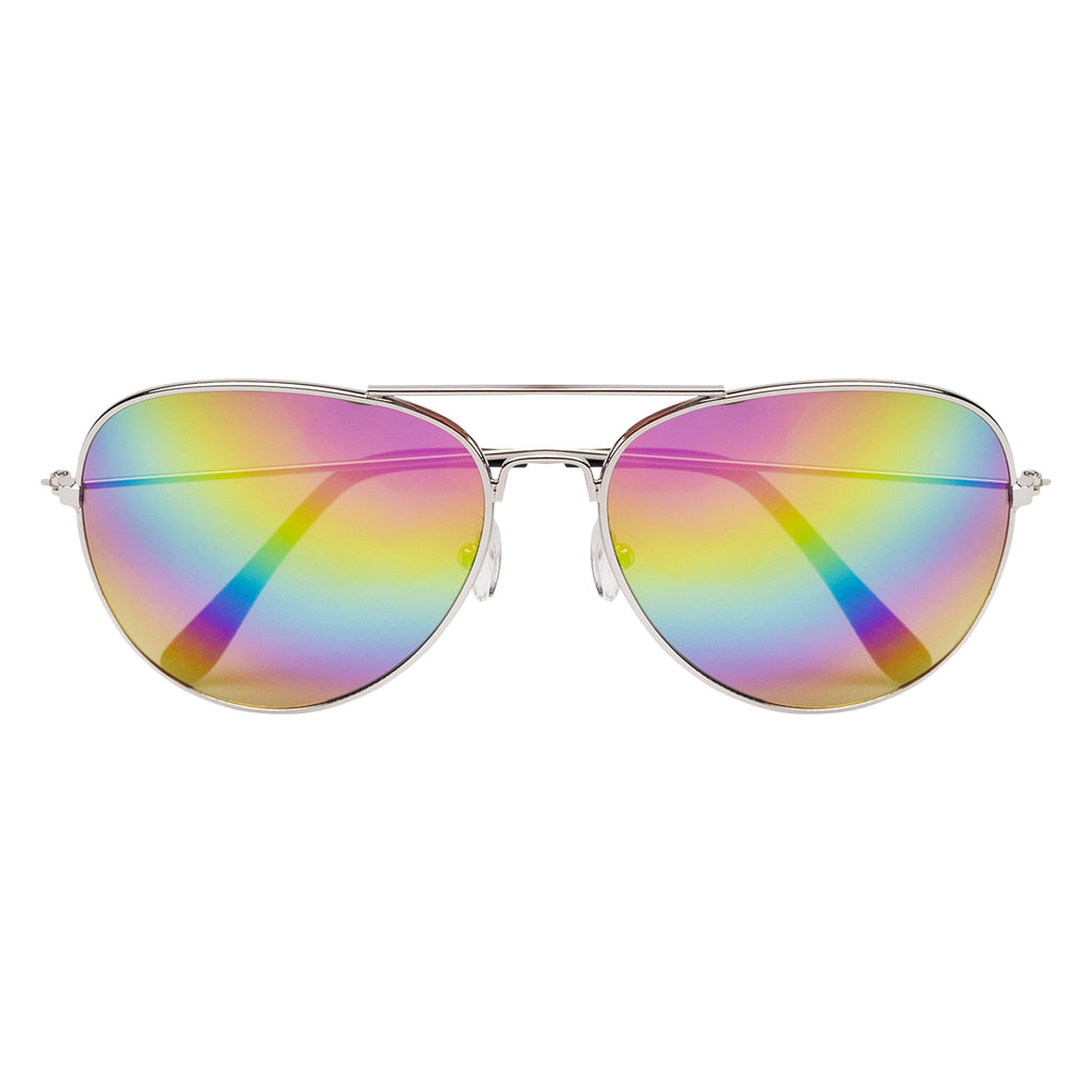 Aviator Sunglasses, Swift - Rainbow - Front