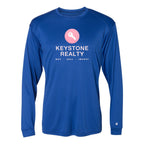 Badger Men's Ultimate SoftLock™ Long Sleeve T-Shirt Full Color - Royal - Front