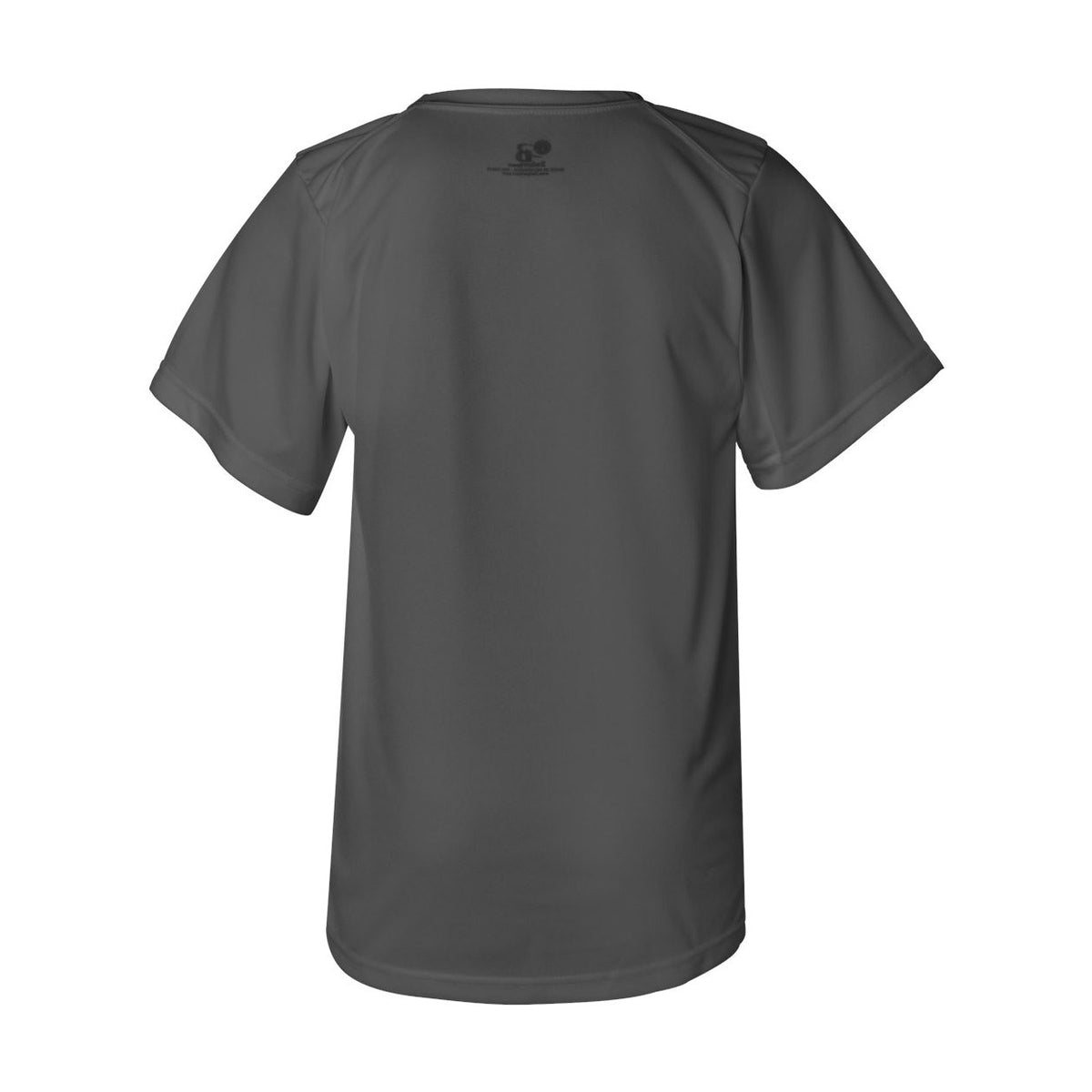 Badger Youth B-Core T-Shirt Full Color - Graphite - Back