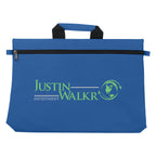 Bag for Documents Embroidery - Royal Blue - Colorbrite