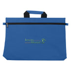 Bag for Documents - Royal Blue - Embroidery