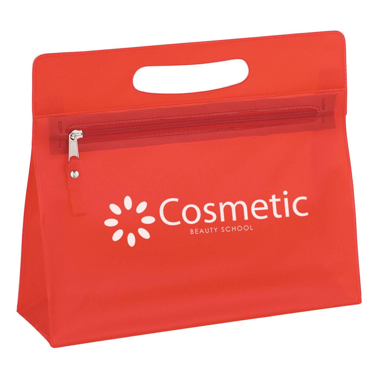 Bag for Vanity Items - Red - Silk Screen
